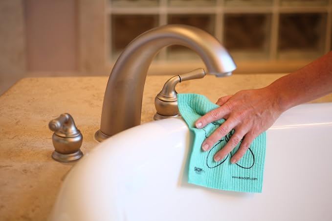 Skoy Cloth, Reusable Cleaning Cloths, Planet-Friendly, Dishwasher and Dryer-Safe - Image 9