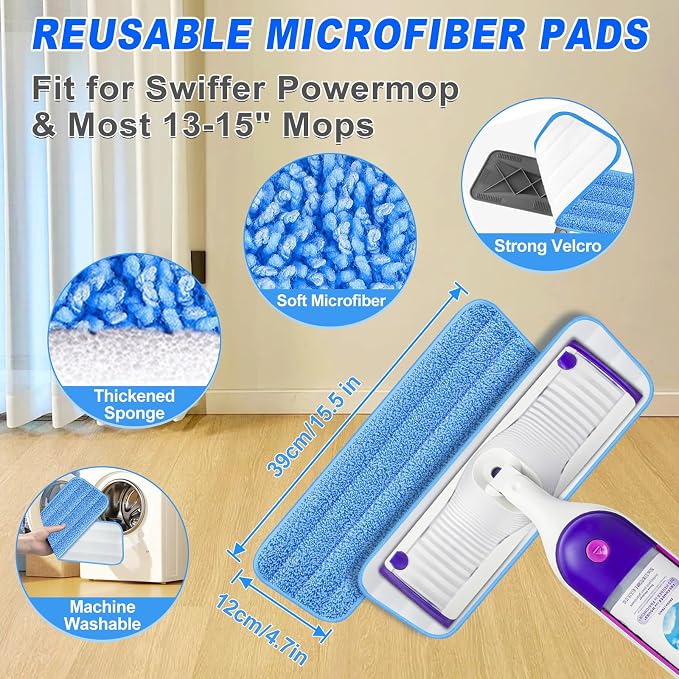 Microfiber Mops for Hardwood Floor Cleaning - Image 3