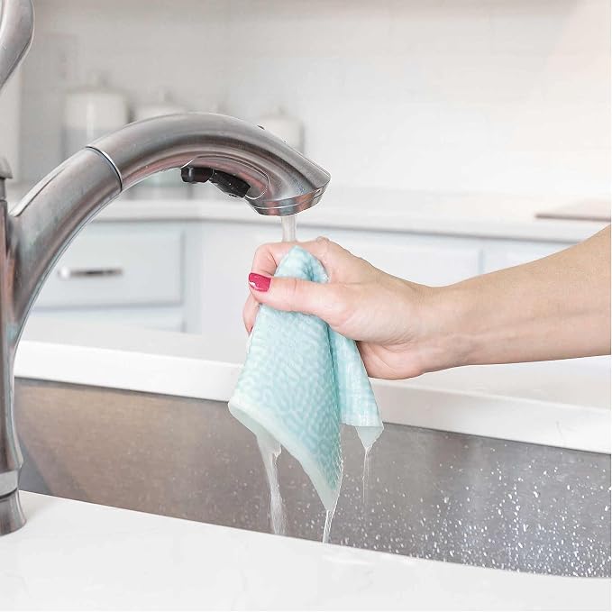 ELYN Swedish Dishcloths, Reusable & Washable Sponge Cloths, Absorbent Cleaning - Image 5