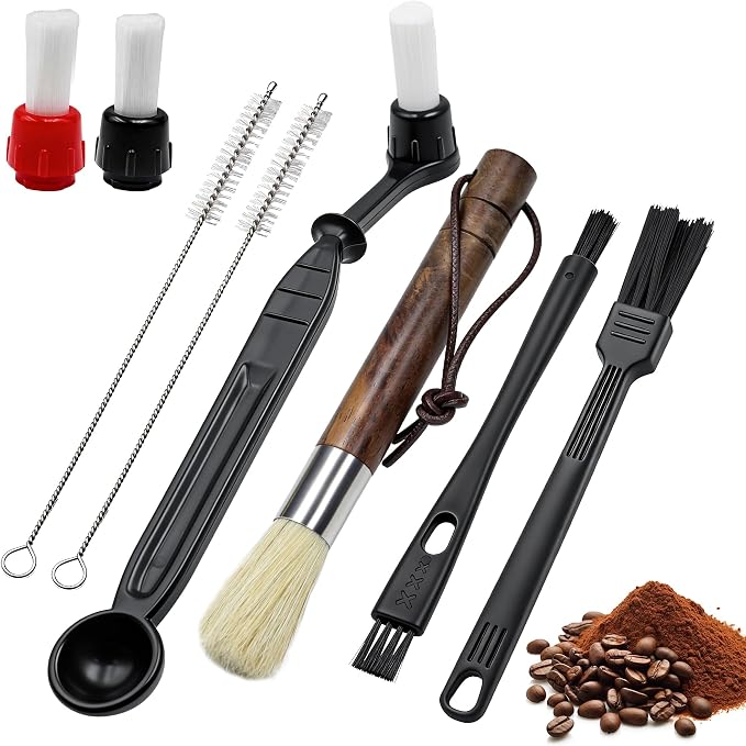 7PCS Coffee Grinder Cleaning Brush Set, Espresso Machine Cleaning Kit by Unknown