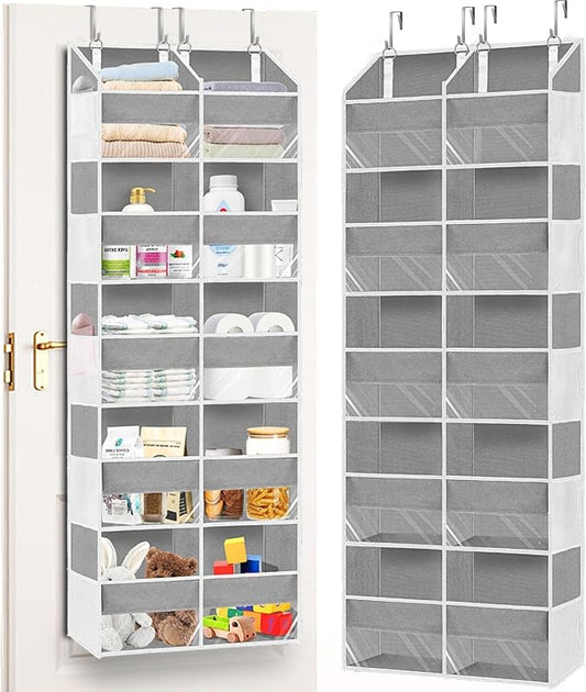 Over The Door Organizer, 5-Tier Extra Large Behind Door Storage by Ofiray-home