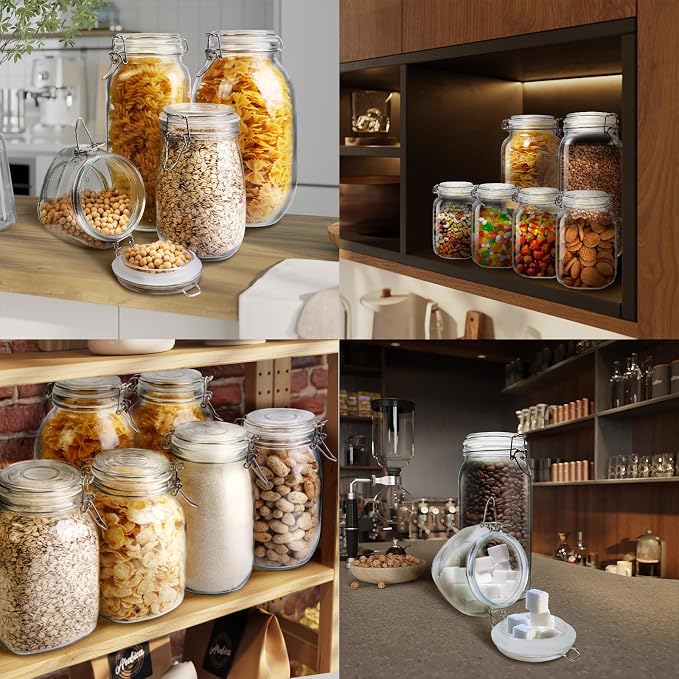 32 oz Wide Mouth Glass Jars - Image 6