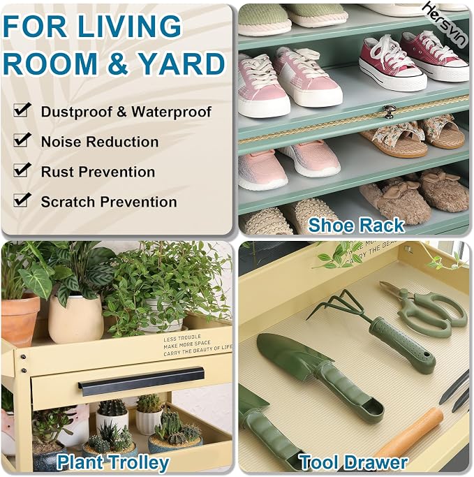 Shelf Liners 22 in x 20 ft EVA Drawer Mats, Non-Adhesive Cupboard Protector - Image 6