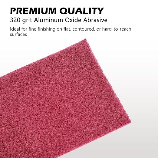 Maroon General Purpose Scuff Pads, Scouring Pad, Paint Primer Prep Scratch - Image 3