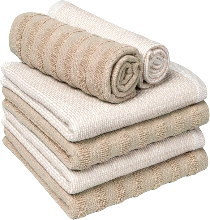 Bumble Premium Dish Cloths 13"x13" | 100% Natural Ring Spun Cotton | 400 GSM | - Image 4