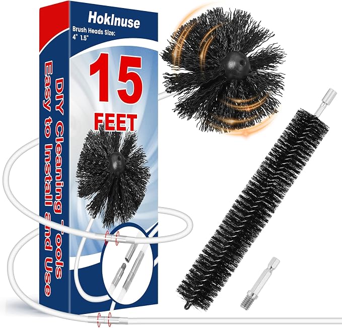 HOKLNUSE Dryer Vent Cleaner Kit Ducts Cleaning Kit by HOKLNUSE