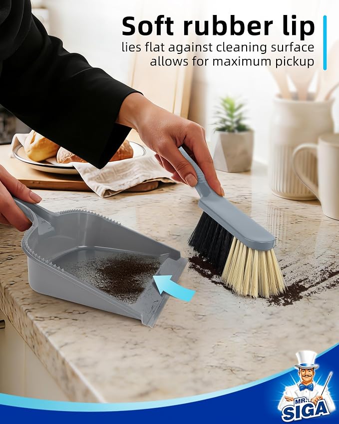 MR.SIGA Dustpan and Brush Set - Image 4