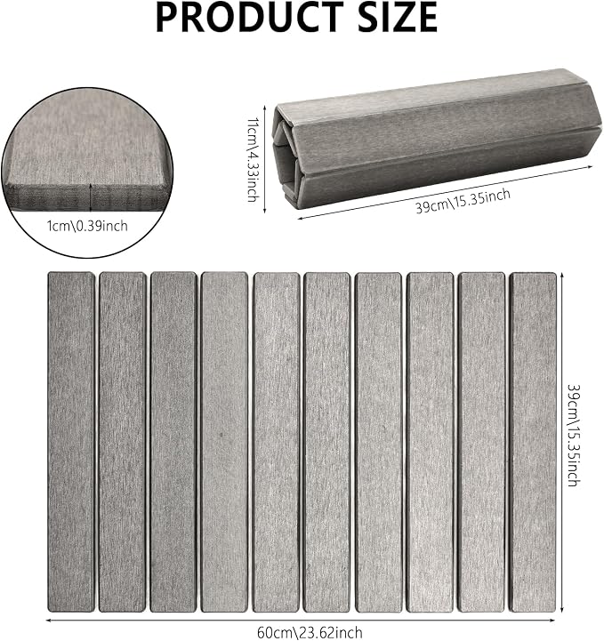 Large Stone Dish Drying Mat for Kitchen Counter, Stone Drying Mat for Kitchen - Image 2