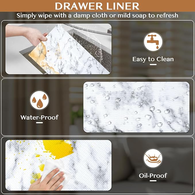 Non-Adhesive Shelf and Drawer Liner - Image 4