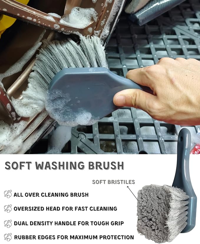 8PCS Pro Wheel Cleaning Kit - Image 3