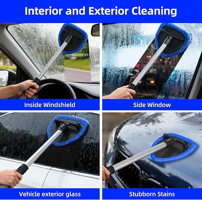 desin Windshield Cleaning Tool, Car Window Cleaner Windshield Cleaner - Image 5