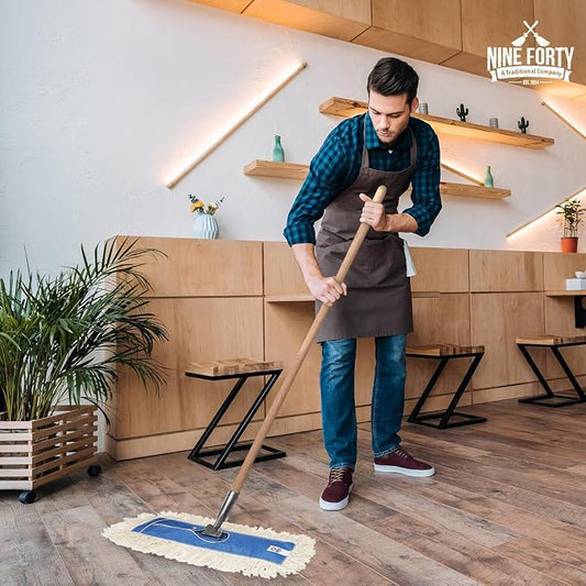 Nine Forty 48" Premium Cotton Dust Mop Kit - Image 2