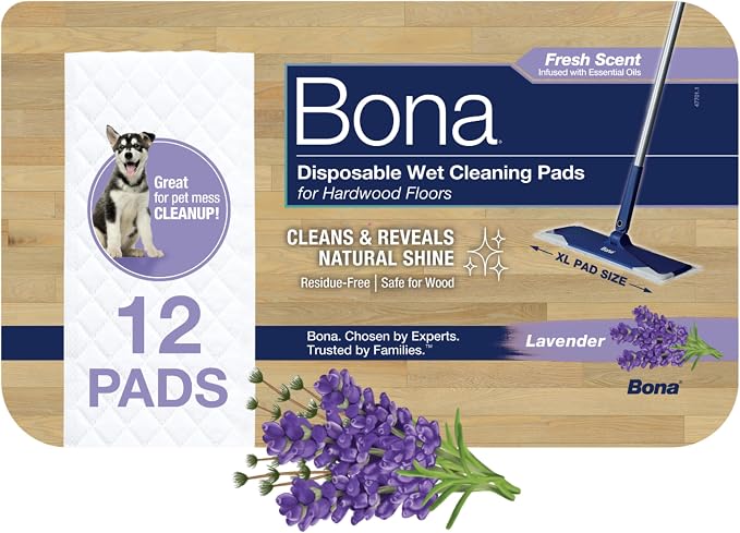 Bona® Disposable Wet Cleaning Pads by Bona