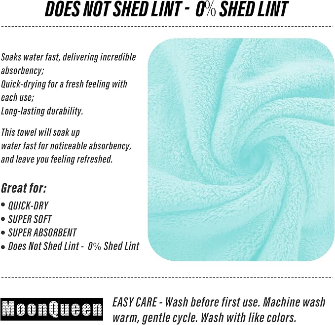 MOONQUEEN 18 Pack Premium Hand Towels - Image 4