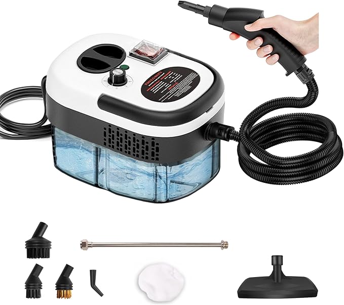 Steam Cleaner Handheld, Portable Steamer Cleaner, 2500W Steamer by Unknown