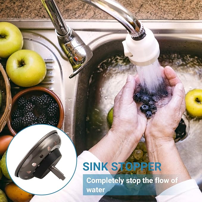 KONE Copper Kitchen Sink Strainer Basket, - Image 6