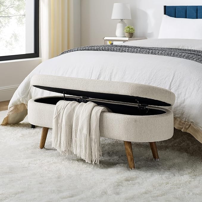 Storage Bench, Upholstered Entryway Benches by Cleanthewayyouwant