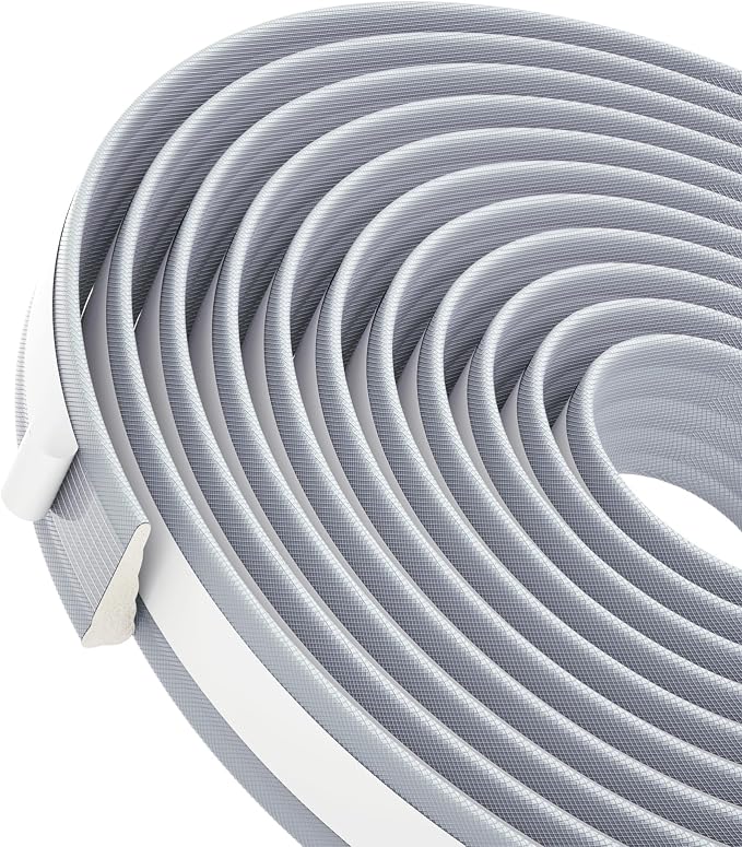 QDiShi 196" Wedge-Shape Weather Stripping Door Seal Weatherproof Foam Seals - Image 5