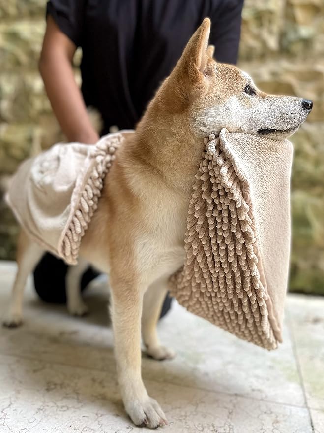 Tuff Pupper Quick Dry Towel for Dogs | Ultra Absorbent Microfiber Shammy | - Image 8