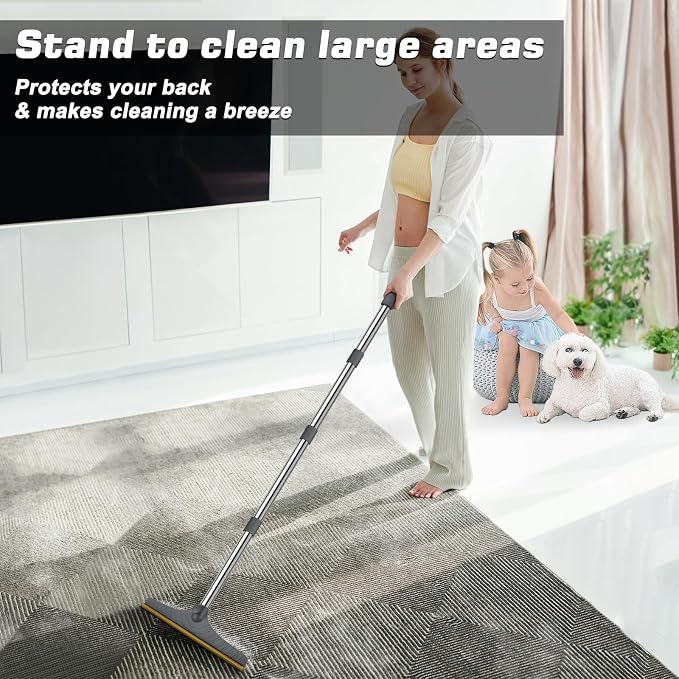 B-Land Carpet Rake for Pet Hair Removal, Reusable Pet Hair Remover - Image 4