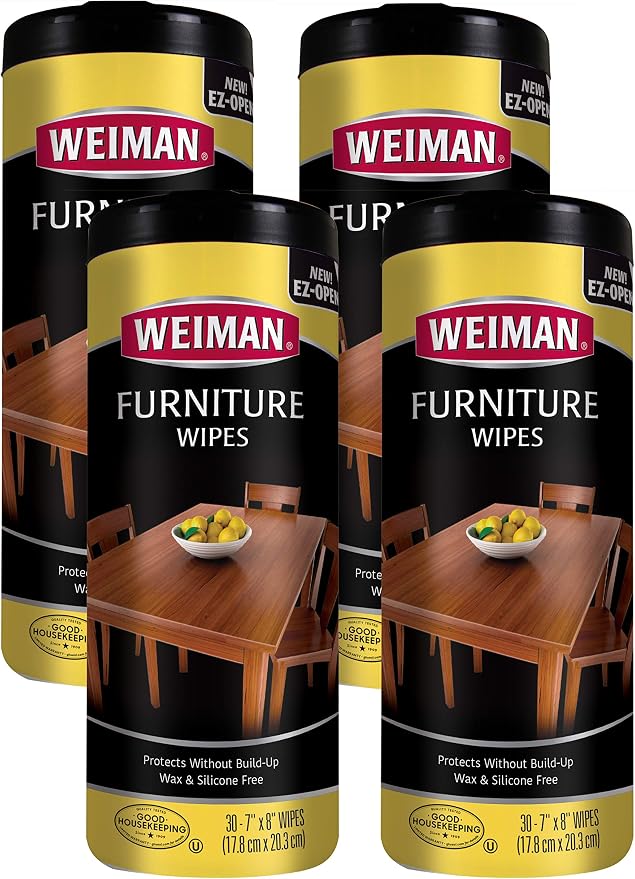 Weiman Wood Cleaner and Polish Wipes by Weiman