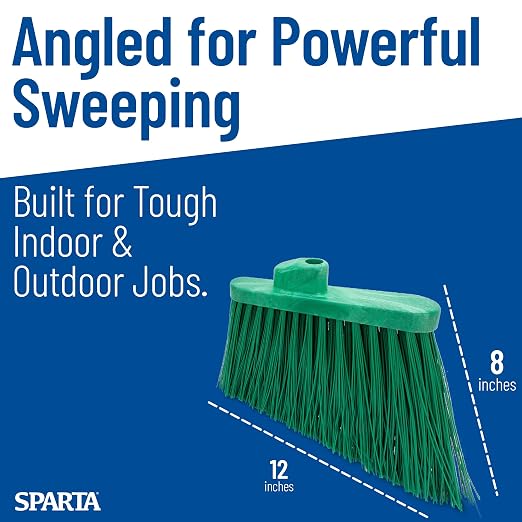 SPARTA Plastic Broom Head, Un-Flagged - Image 5