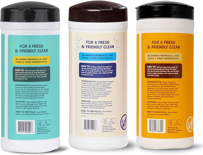 Aunt Fannie's Natural Cleaning Wipes Variety Pack - Image 8