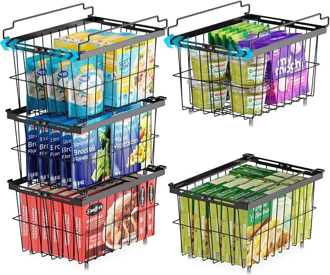 iSPECLE Freezer Organizer Bins by iSPECLE