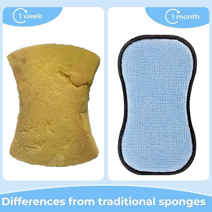 GRANNY SAYS Sponges Kitchen for Washing, Dish Washing Scrubbers, Scrubbing Pad - Image 6