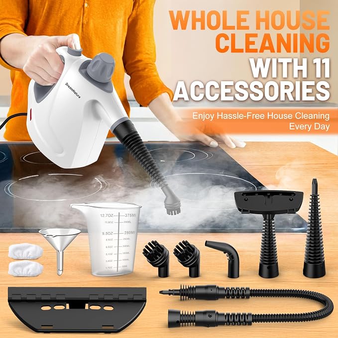 Multi-Surface Handheld Pressurized Steam Cleaner - Image 7