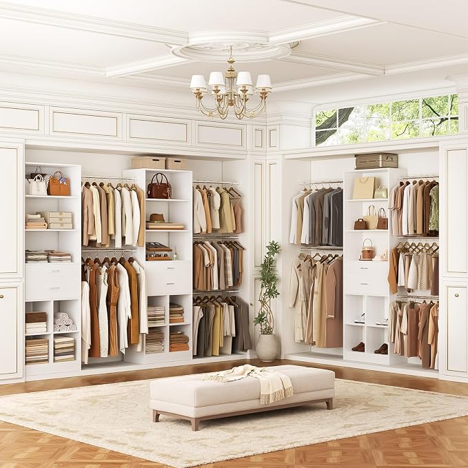 Closet System, 4-8 FT Closet Organizer Tower - Image 2