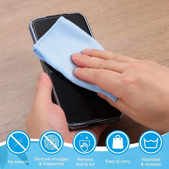PATIKIL Glasses Cleaning Cloth 5.8" x 5.8" - Image 5