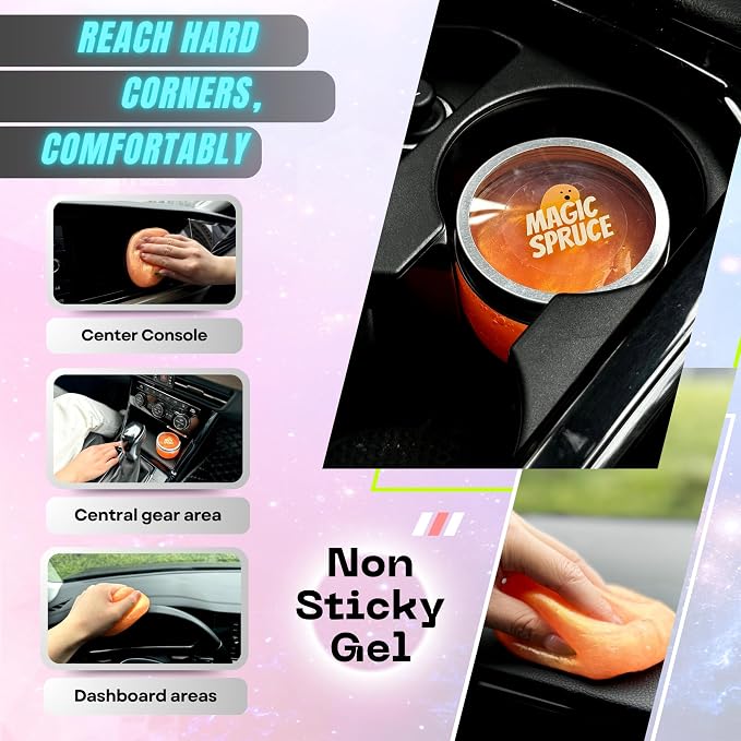 MAGIC SPRUCE Car Cleaning Gel Kit - Image 5
