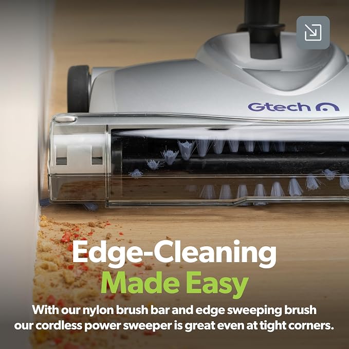 Gtech SW02 Cordless Lithium Carpet and Hardwood Floor Sweeper - Image 5