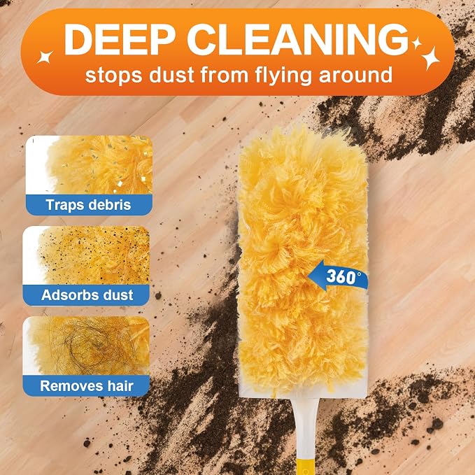 Heavy Duty Duster Refills, Disposable Dusters Kit - Image 2