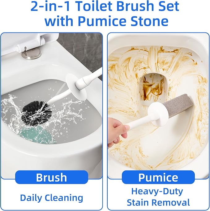 Toilet Brush and Holder Set - Image 3