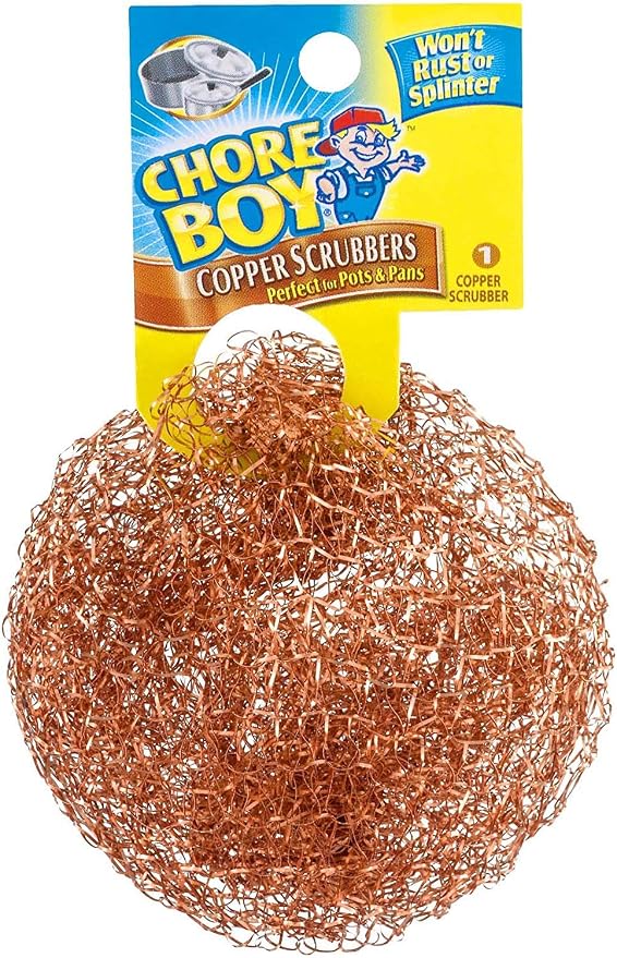 Chore Boy Ultimate Copper Scrubber Scouring Pad, Pure Copper by CHORE+BOY