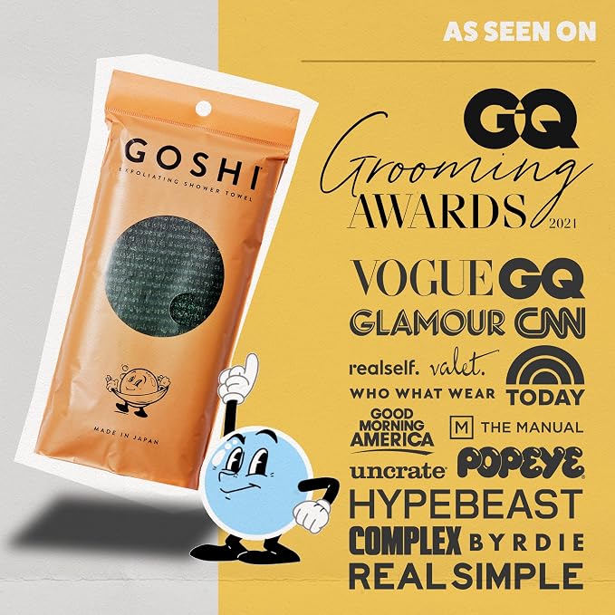 GOSHI Exfoliating Shower Towel - Image 4