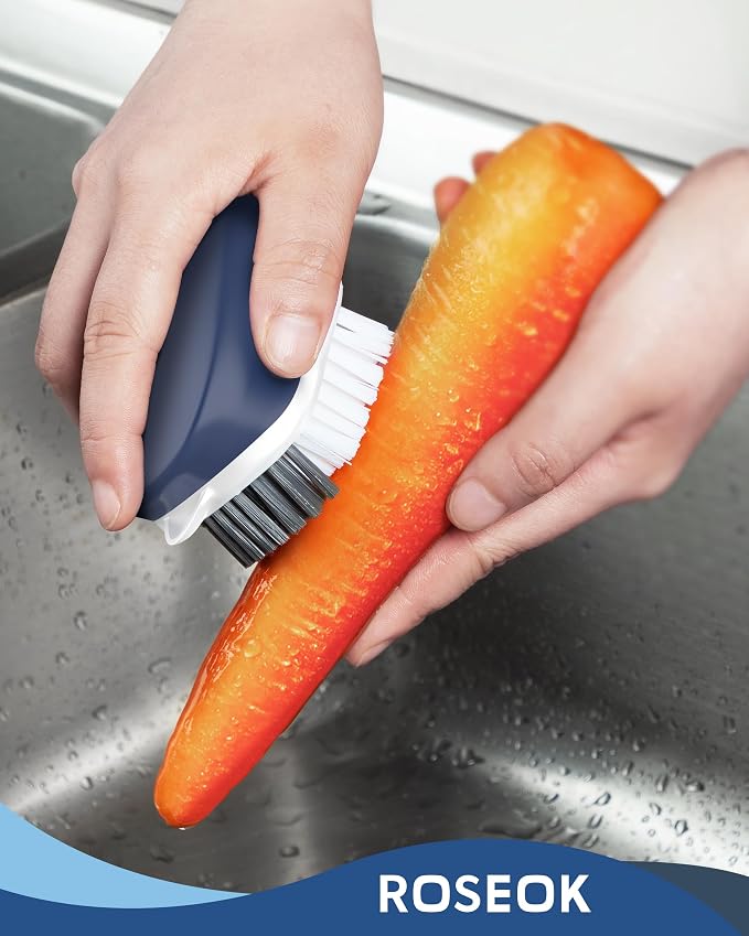 Potato Scrubber and Veggie Brush, Self-Standing Kitchen Brush - Image 5