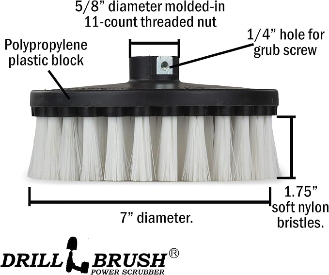 Carpet Cleaner Scrub Brush for Polisher - Image 5