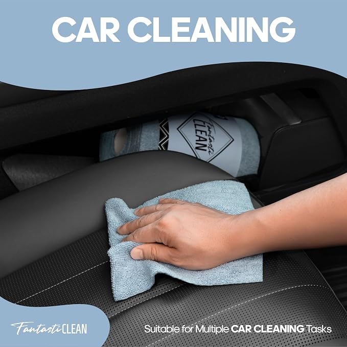 Fantasticlean Microfiber Cleaning Cloth Roll -60 Pack, Tear Away Paperless - Image 6