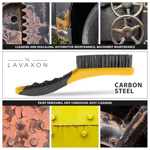 Wire Brush Set-Heavy Duty Stainless & Carbon Steel Bristles - Image 5