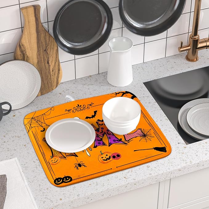 Funny Festival Dish Drying Mats - Image 6