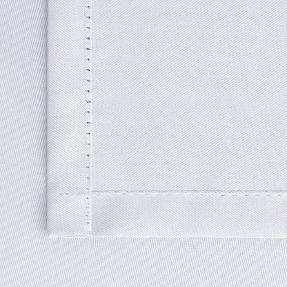 BGment Rod Pocket Room Darkening Curtains 54 Inches Length - Thermal Insulated Bedroom Curtain for Short Window, 42 x 54 Inch, 2 Panels, Greyish White