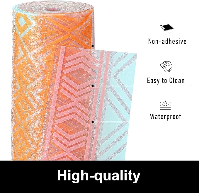 Cooyes Shelf Liners for Kitchen Cabinets Waterproof & Oil-Proof Kitchen - Image 2