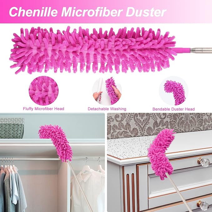 Microfiber Dusters for Cleaning, Feather Dusters - Image 4