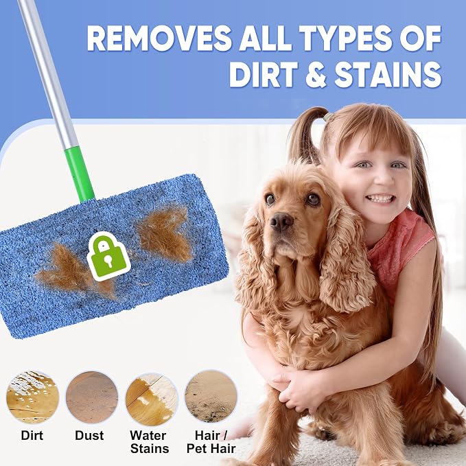 6-Pack Reusable Mop Pads Compatible - Image 4