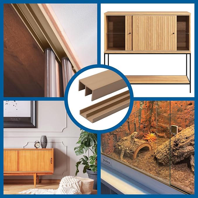 1/4" Panel Sliding Door Track - Image 7