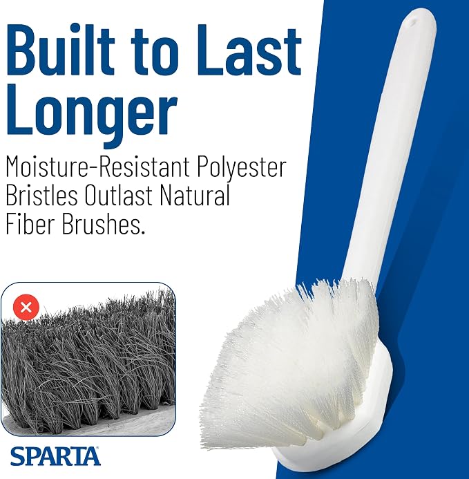 SPARTA Flo-Pac Utility Scrub Brush Dish Brush, Kitchen Brush - Image 7