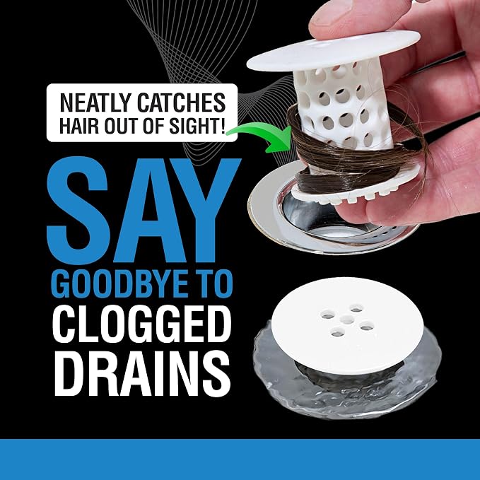 TubShroom Bathtub Drain Hair Catcher – In-Drain Tub Strainer & Clog Prevention - Image 2